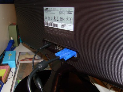 voila le branchement arrière