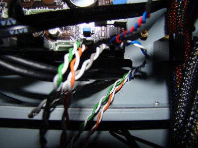 branchement de SW PWR , PWR LED, RST, etc...