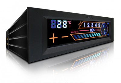 au cas ou le miens c'est celui la sa vaut a peu près 30 euros tu a possibilité de brancher 5 ventilateur en molex ou avec les 3 pins (désoler je sais pas comment sa s’appelle) et tu a en plus 5 sonde de température que tu place ou tu veut CPU, GPU , ram, disque dur ou autre et en fonction de ces température en mode auto le réhobus controlera la vitesse de rotation de tes ventio ou sinon si tu préfère un mode manuel ou toi tu choisi la vitesse de rotation