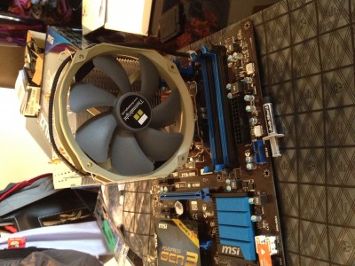 Mise ne place du ventirad