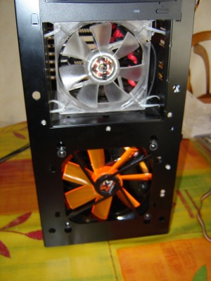 1 de 140mm led blanche et 1 de 120mm