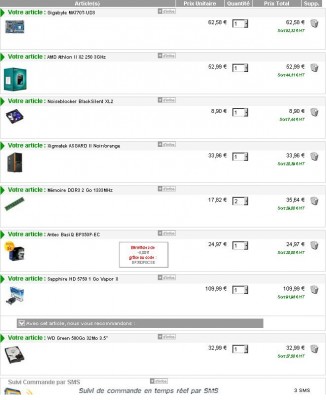 et ça, en moin cher (362,02 €) sachant qu'il faut toujours rajouter les prix supplémentaires (moniteur,...)